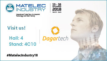 Dagartech stand number in Matelec Industry 2018