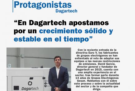 Imagen destacada de la entrevista de David García, Director General de Dagartech en la Revista Potencia