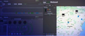 Detalle del interfaz del módulo de comunicaciones DSE Webnet 890 en PC