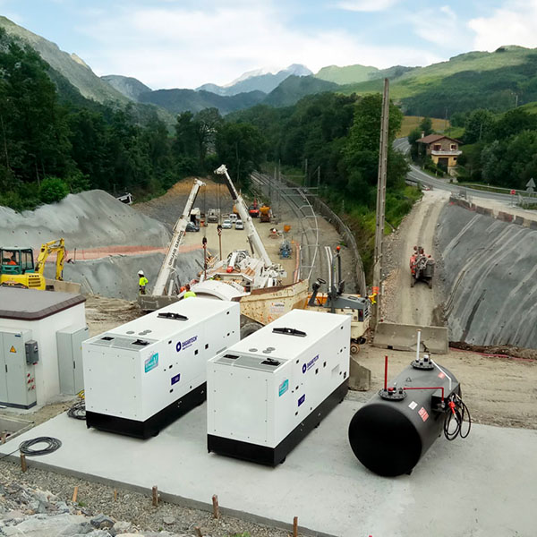 Los grupos electrógenos Dagartech llevan la energía a la Alta Velocidad Española